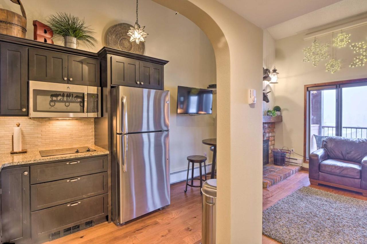 Cozy Breckenridge Condo At Base Of Peak 9! Екстер'єр фото