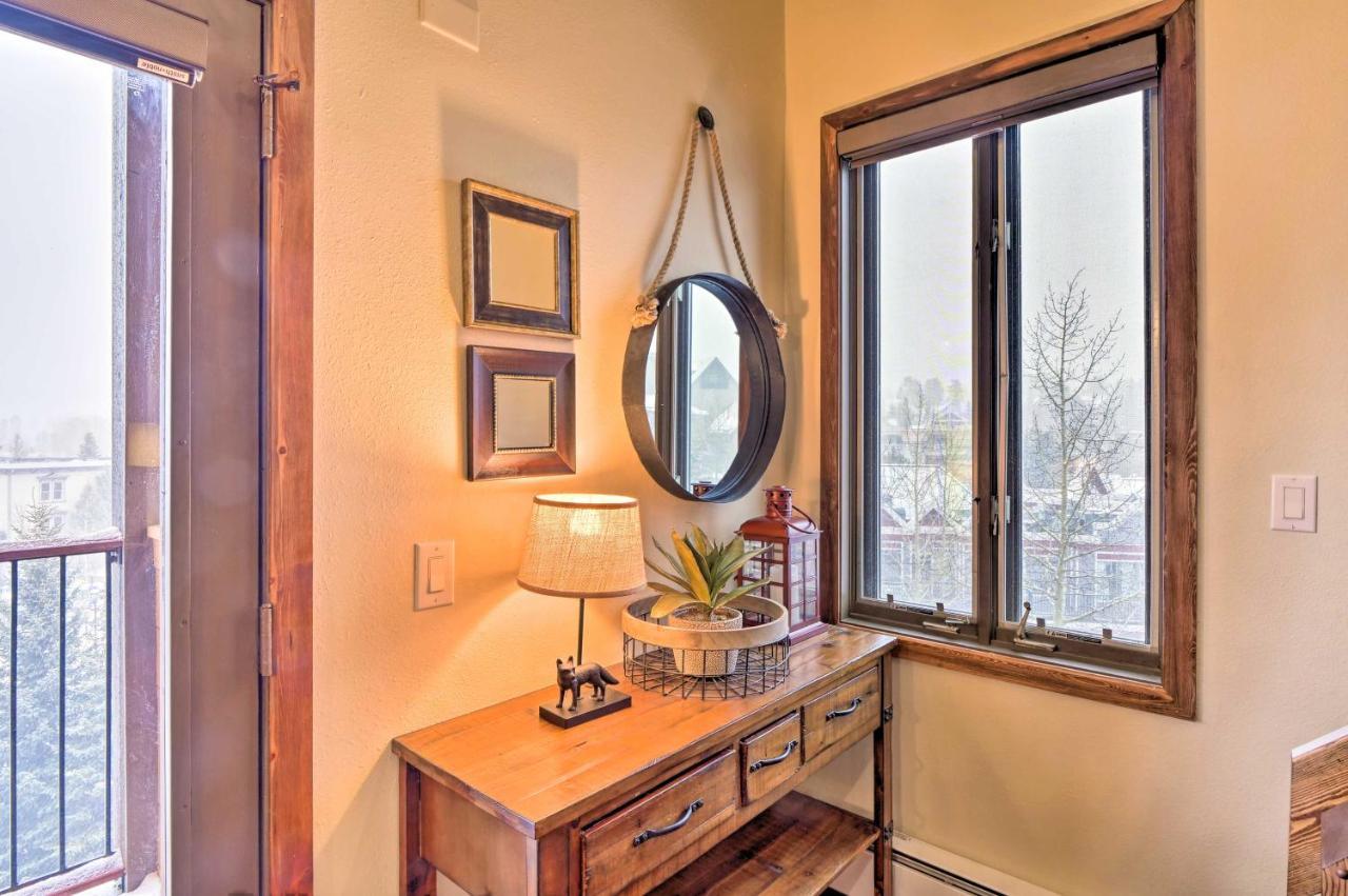 Cozy Breckenridge Condo At Base Of Peak 9! Екстер'єр фото