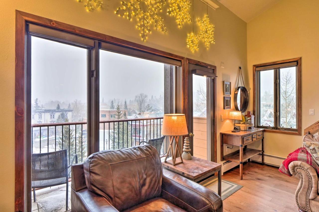 Cozy Breckenridge Condo At Base Of Peak 9! Екстер'єр фото