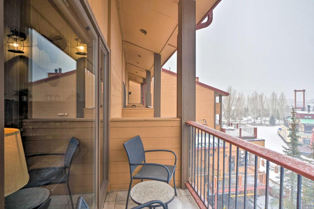 Cozy Breckenridge Condo At Base Of Peak 9! Екстер'єр фото